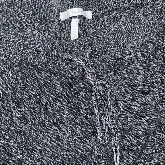 PINK Victoria's Secret Black and Blue Sweat Pants Joggers Elastic Waist size XL - Picture 7 of 9